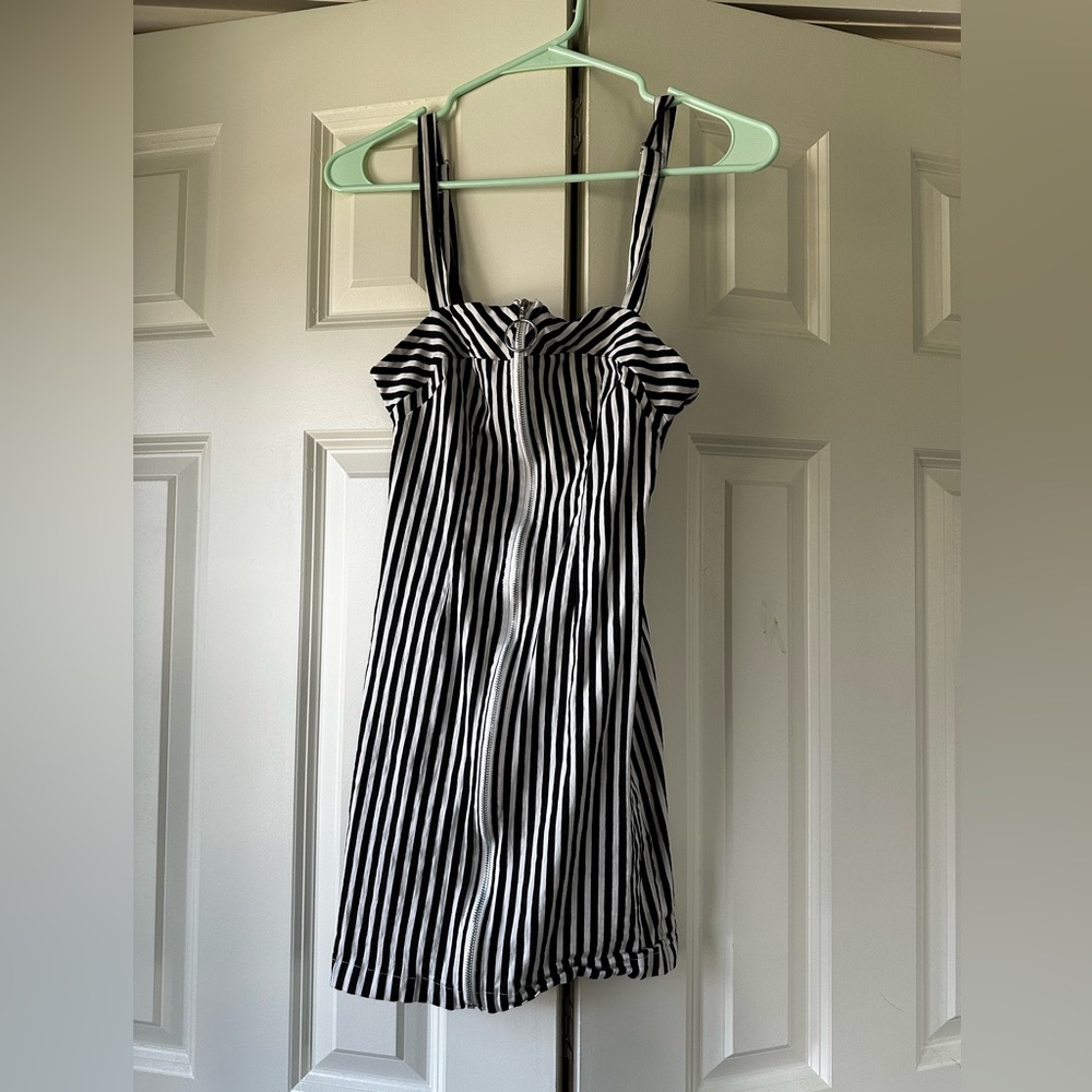 Emory park striped mini dress